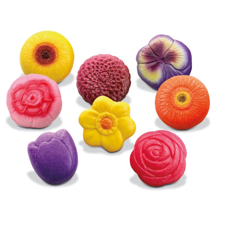 Sensory play flowers