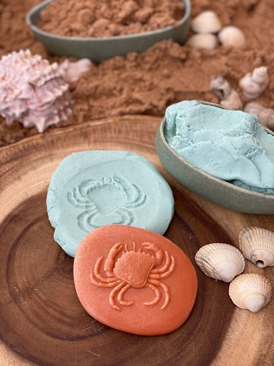 Seashore sensory play stones
