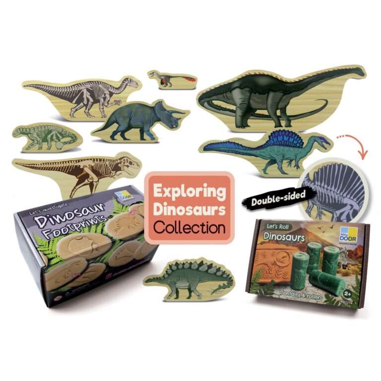 Exploring dinosaurs sensory kit