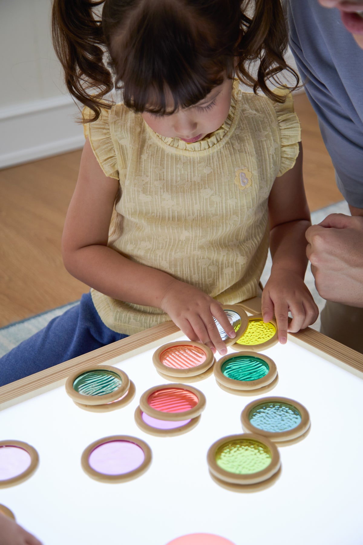 Light & Colour Textured Discs - Pk20