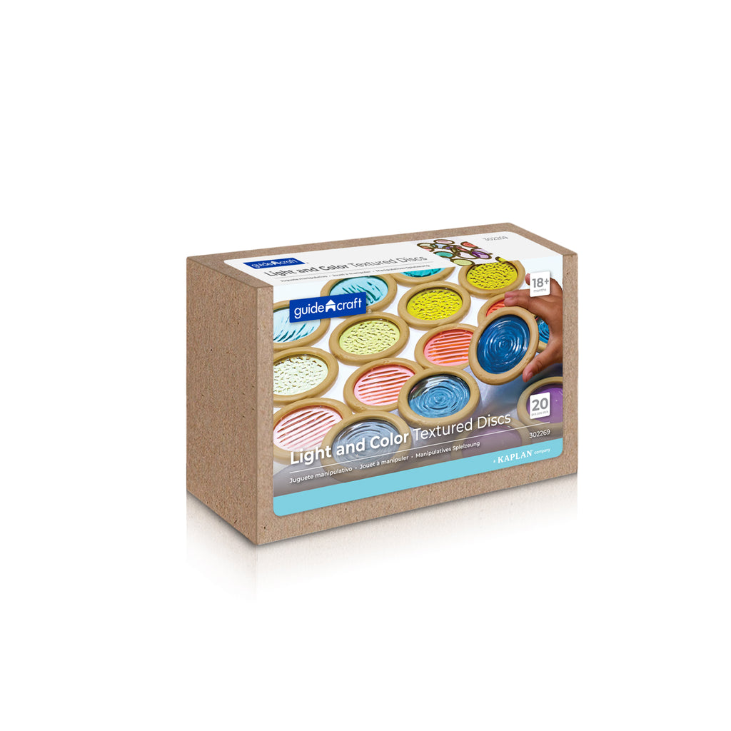 Light & Colour Textured Discs - Pk20