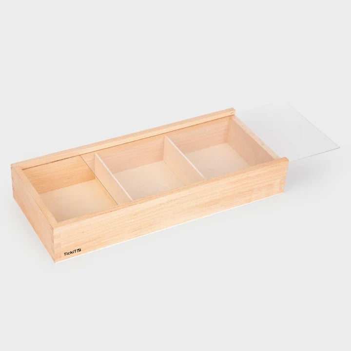 Wooden Discovery Box for open ended play storage