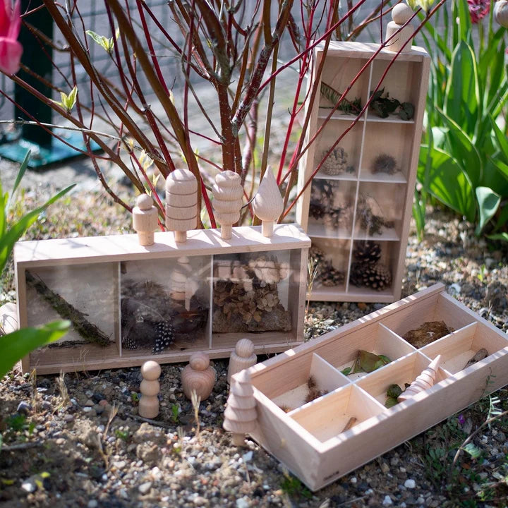Wooden Discovery Box for open ended play storage
