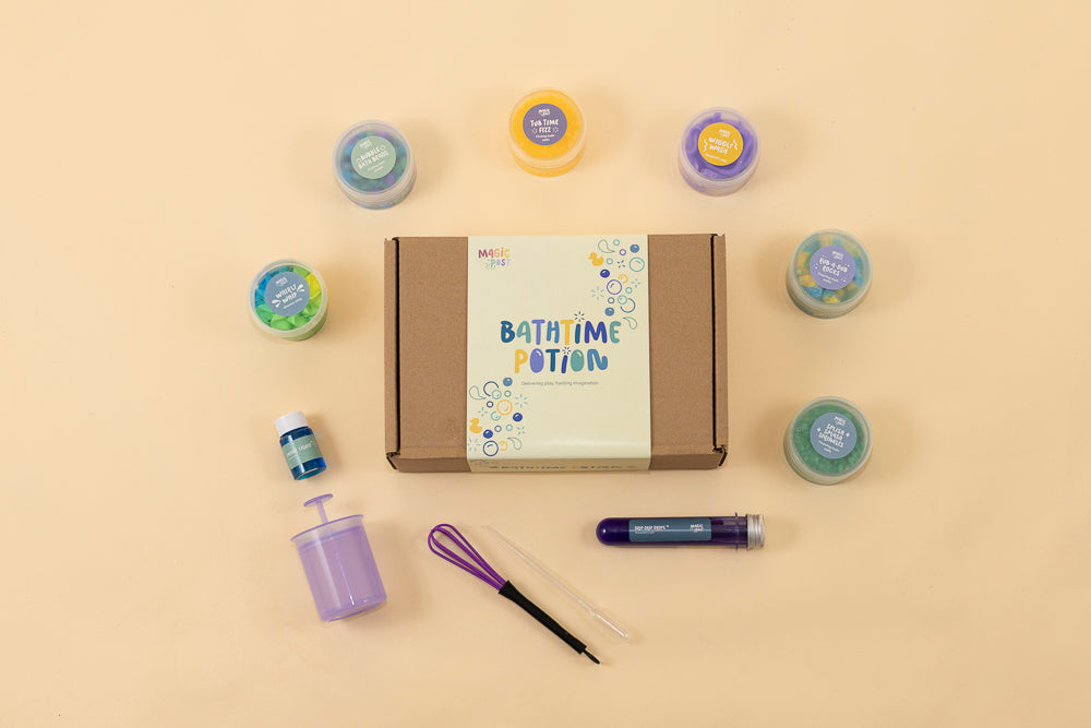 Bath time potion kit