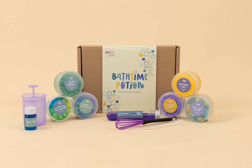 Bath time potion kit
